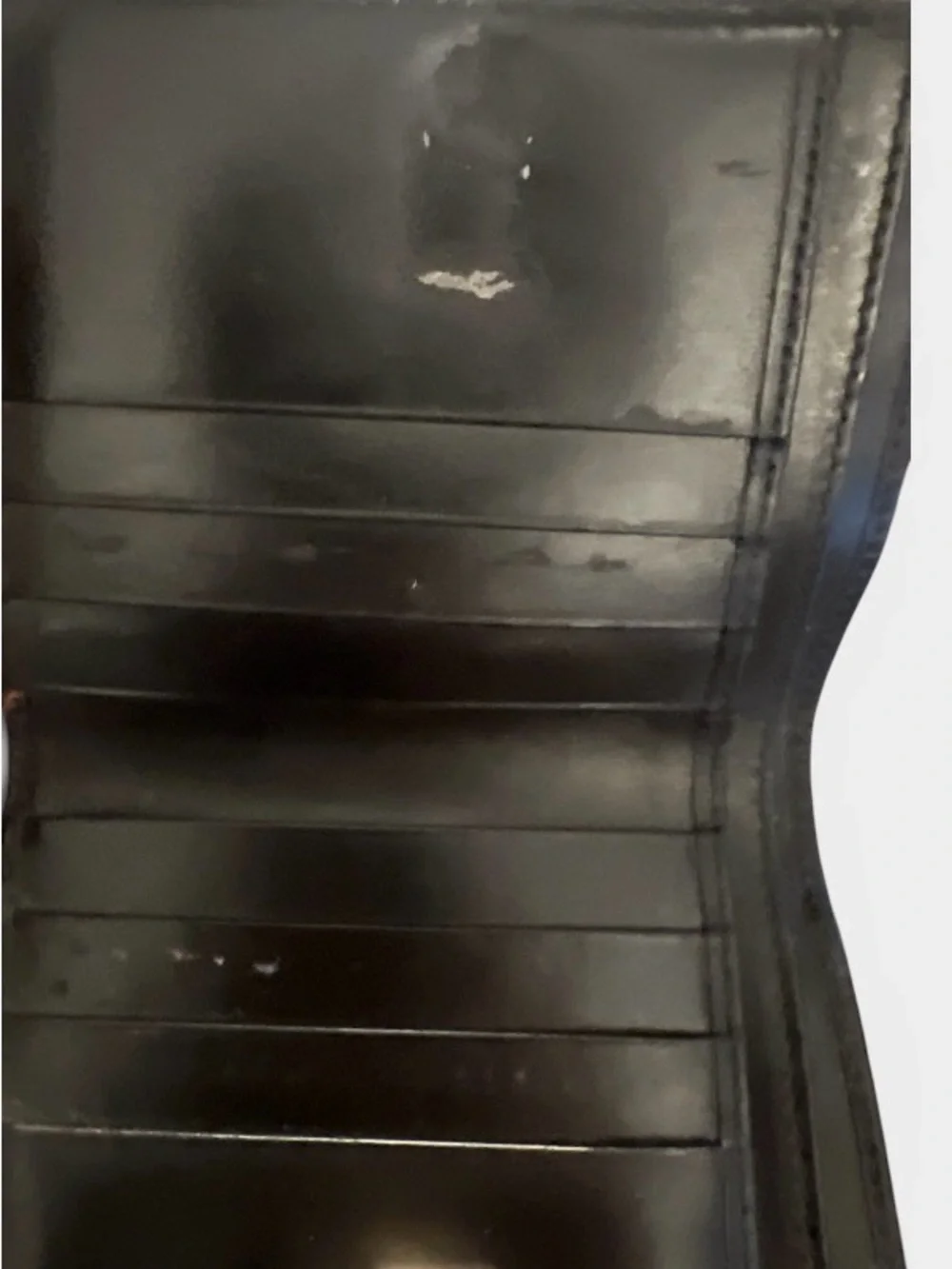 Gucci Black Leather Wallet with Gold Horsebit Accent - Picture 4 of 9